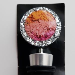 GLITTER COSMETIC POWDER WINE STOPPER